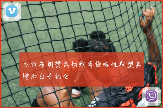 杰伦布朗赞武切维奇侵略性希望其增加出手机会